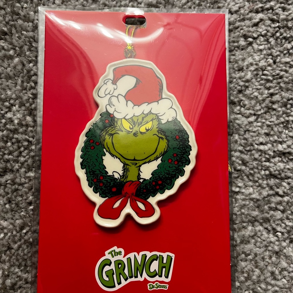 Lenox Gold Tassel Ornament(Grinch)